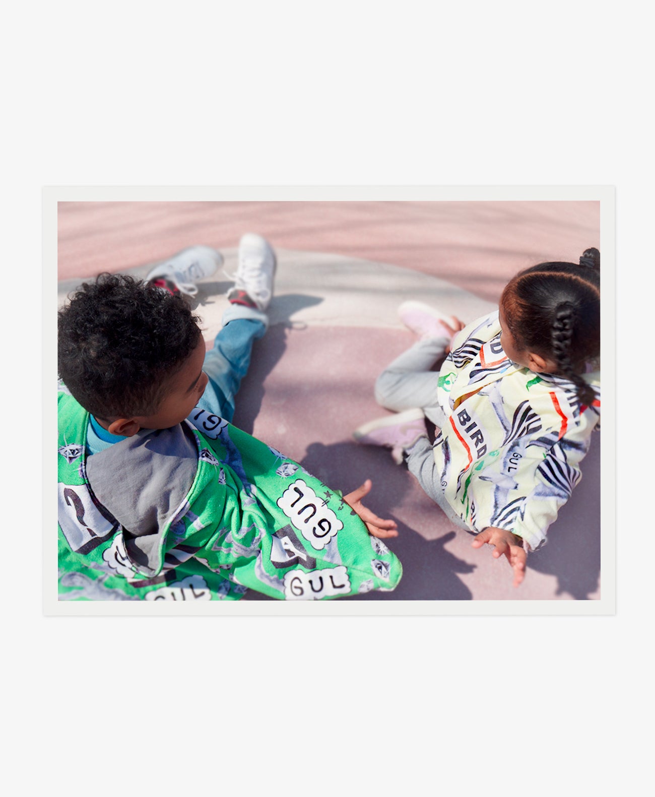 “?” Hooded Soft Blanket Poncho