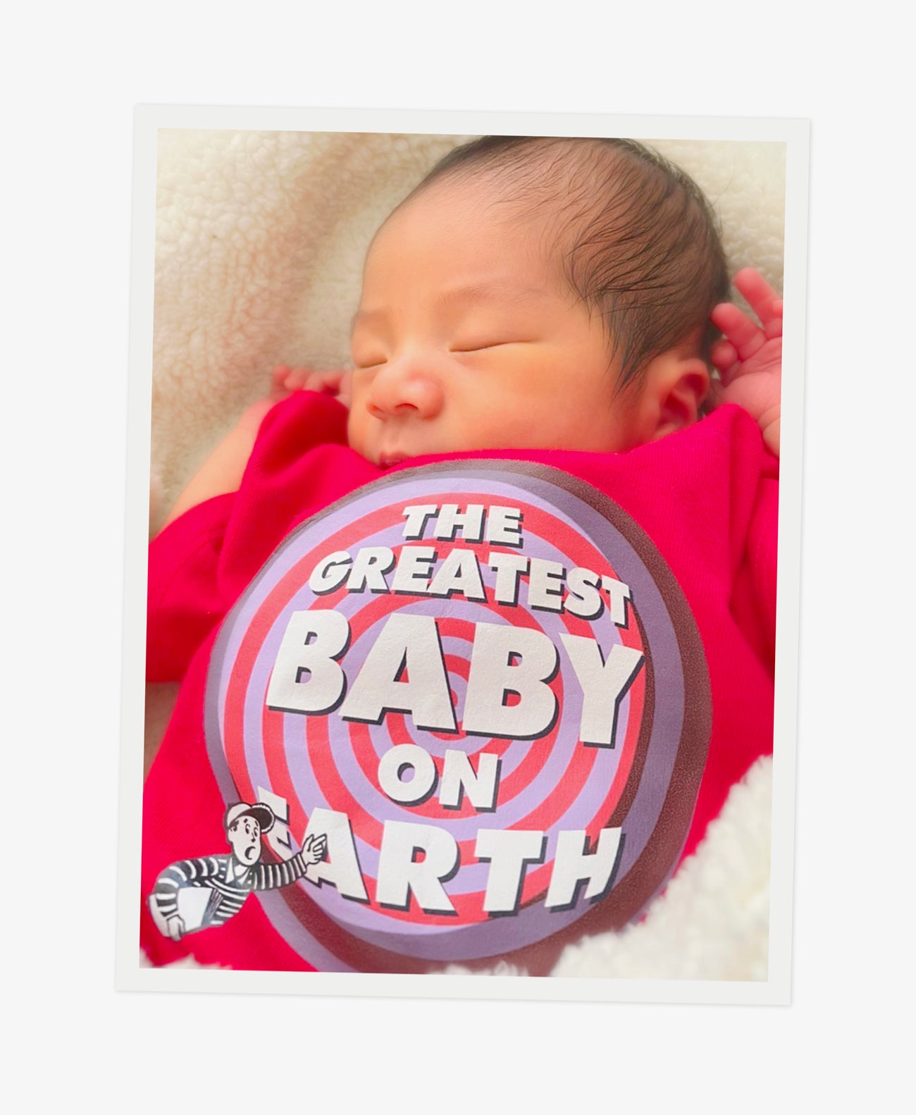 “The Greatest Baby on Earth” Baby Rompers